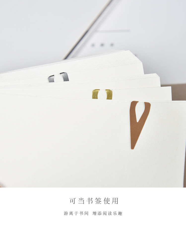 Creative bookmarks, retro hollowed-out stainless steel metal bookmarks, mini and cute teardrop pages, three-color stationery products pic 6