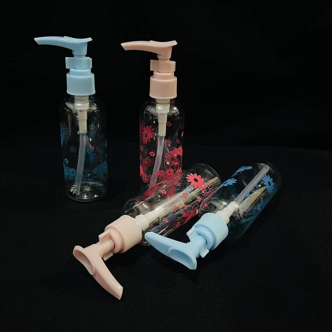 Printed bottle press-type small spray bottle, travel sub-bottle, alcohol spray bottle, makeup hydrating lotion, one-yuan supply pic 4