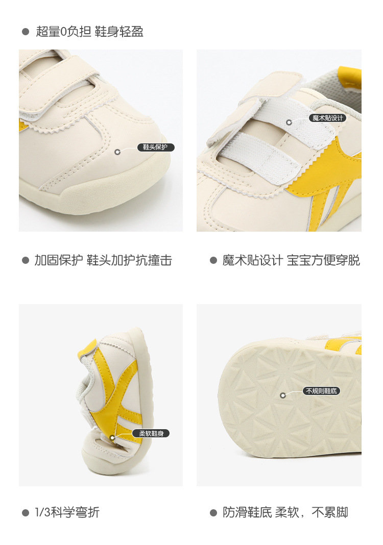 2023春季新款运动鞋INS超火儿童鞋子韩版日系软底宝宝鞋一件代发详情13