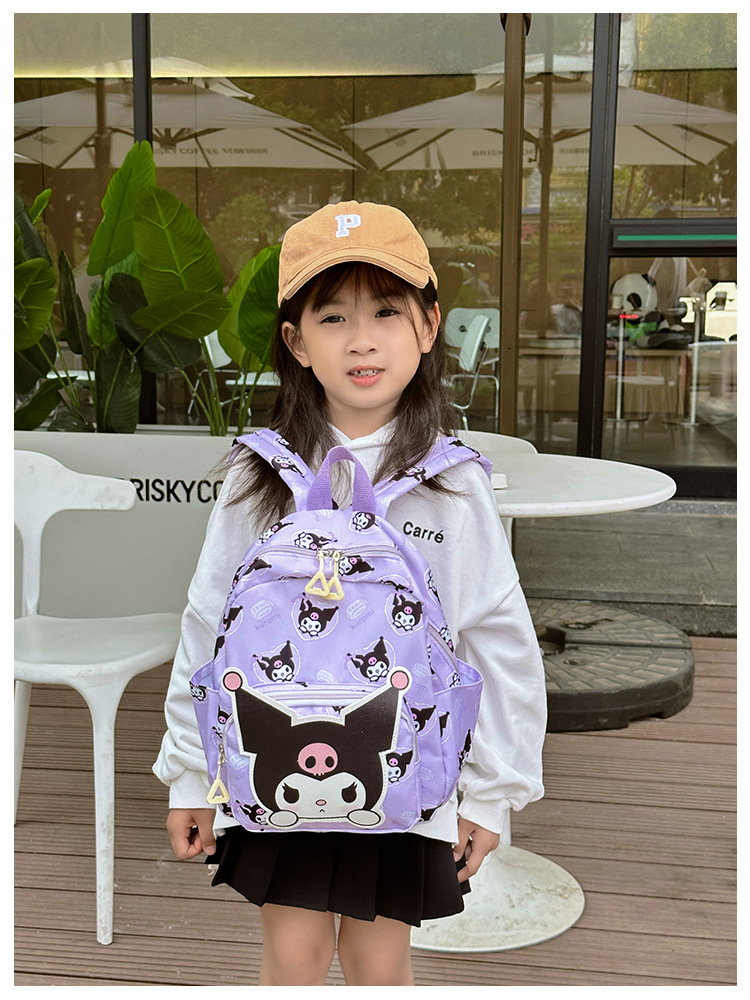 新款三丽鸥儿童包卡通可爱男女童减负幼儿园书包儿童双肩背包批发详情10