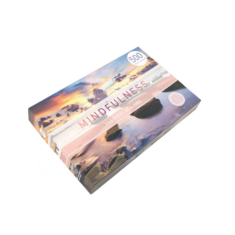 定制 跨境成人拼图500片风景拼版纸质益智玩具创意拼图详情8