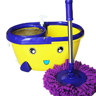 【 Factory Direct Sales 】 Wholesale of dual-drive Good God Drag Rotating mops and hand-pressed mop buckets pic 67