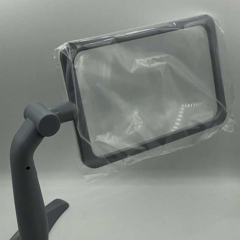 New desktop handheld 48-light three-level adjustable white warm light USB plug-in reading magnifying glass for the elderly to read newspapers pic 13
