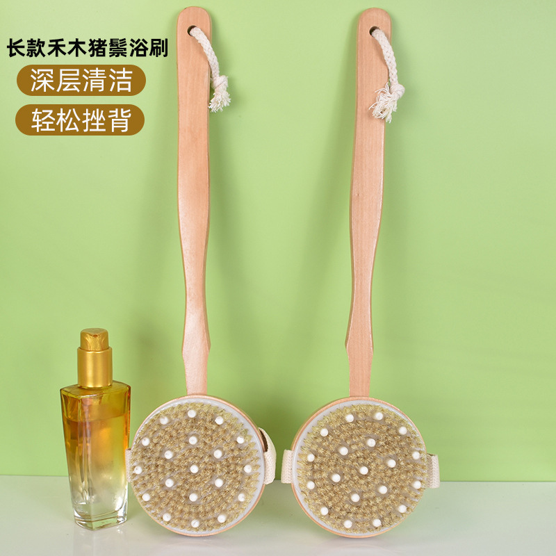 厂家直销木质气囊梳楠竹按摩梳大号梳子按摩头皮经络梳气垫梳现货详情7