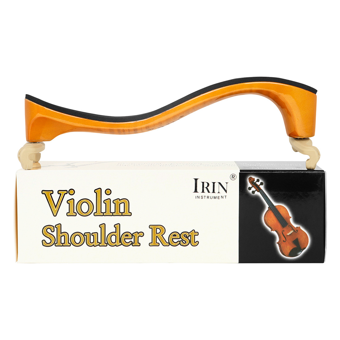 IRIN violin shoulder rest 4/4 Maple shoulder rest thickened adjustable violin rest anti-slip shoulder pad violin accessories wholesale pic 10