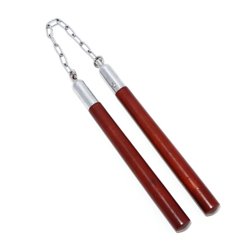Nunchucks, wooden nunchucks, two-section nunchucks, nunchucks practice performance, nunchucks, logs, rosewood, Taekwondo pic 9