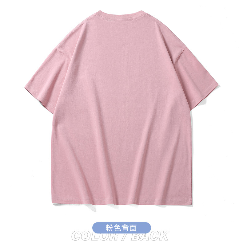 NASA collaboration short-sleeved T-shirt for men, a heavyweight off-the-shoulder pure cotton bestseller with bear print, half-sleeved couple T-shirt for women pic 44