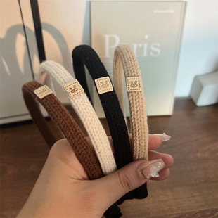 韩国锁链皮筋可爱笑脸少女扎头发绳发圈高弹力简约气质头绳发饰详情14