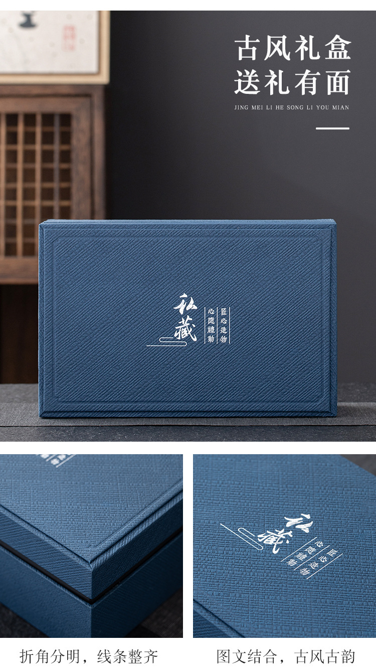 Travel tea set, ceramic express portable, one pot, three cups, business cultural and creative gift, festival souvenir, printed logo pic 48