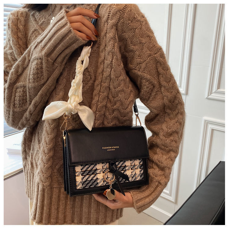 韩版时尚单肩包包女2024夏季新款洋气百搭小众ins链条包斜跨小包详情11