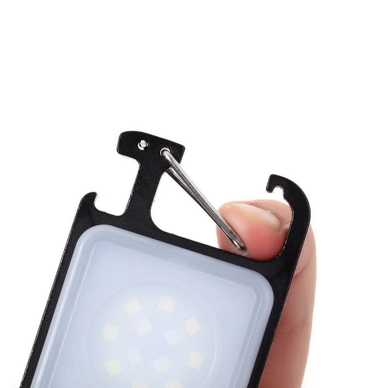 Red, white and blue three-color auto repair work light, strong charging lighting, led maintenance car light, magnetic adsorption mini flashlight pic 7