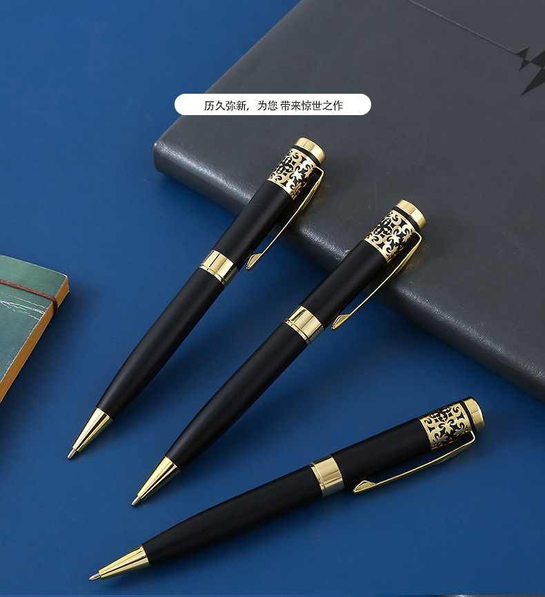 The manufacturer produces metal ballpoint pens, rotary ballpoint pens, gold-engraved metal pens, office pens and medium oil pens pic 11