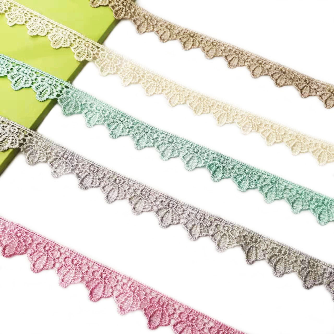 3 cm small crown water-soluble lace sofa cover, seat cushion, bedding and accessories diy factory in stock pic 7