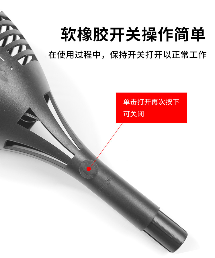 Cross-border solar flame light, 96led torch, outdoor garden, lawn and courtyard decorative light, ground plug landscape light pic 5