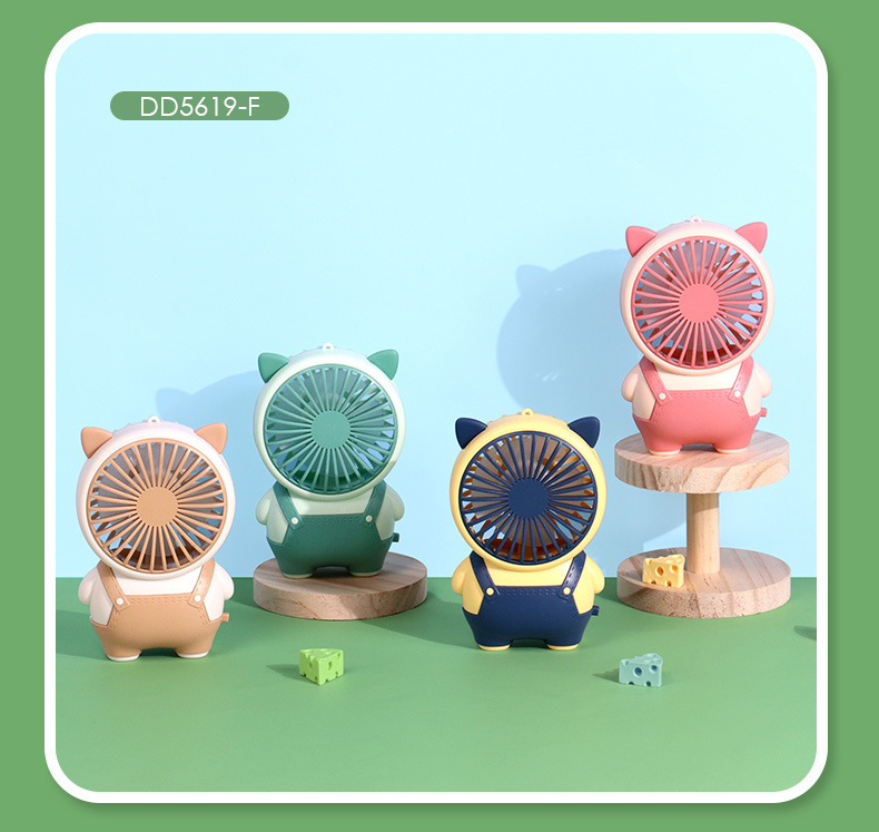 源头工厂直销 手持便携式口袋迷你USB充电风扇 可爱款式 热销批发 激光LOGO定制 小风扇详情14