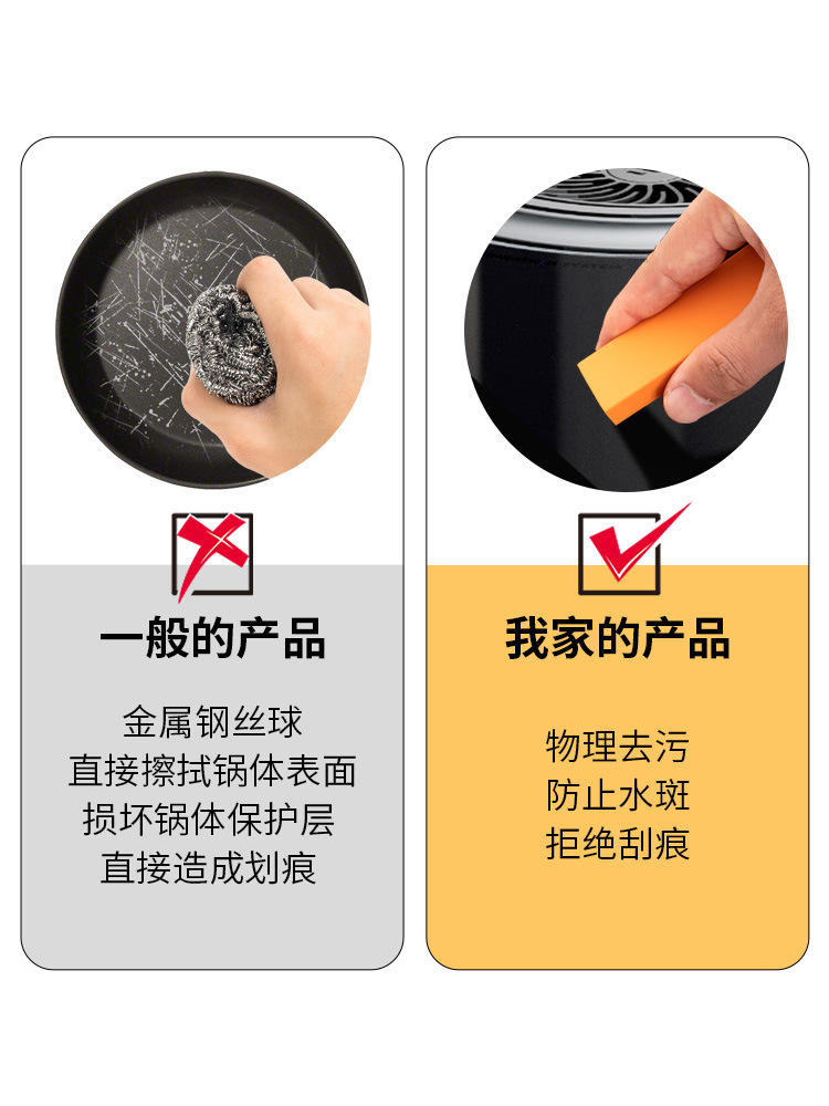 不锈钢水龙头除水垢清洁厨房工具刷锅神器详情2