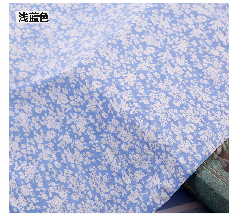 2020 new style chiffon dress floral print fashion fabric with small floral prints on all four sides in stock pic 27