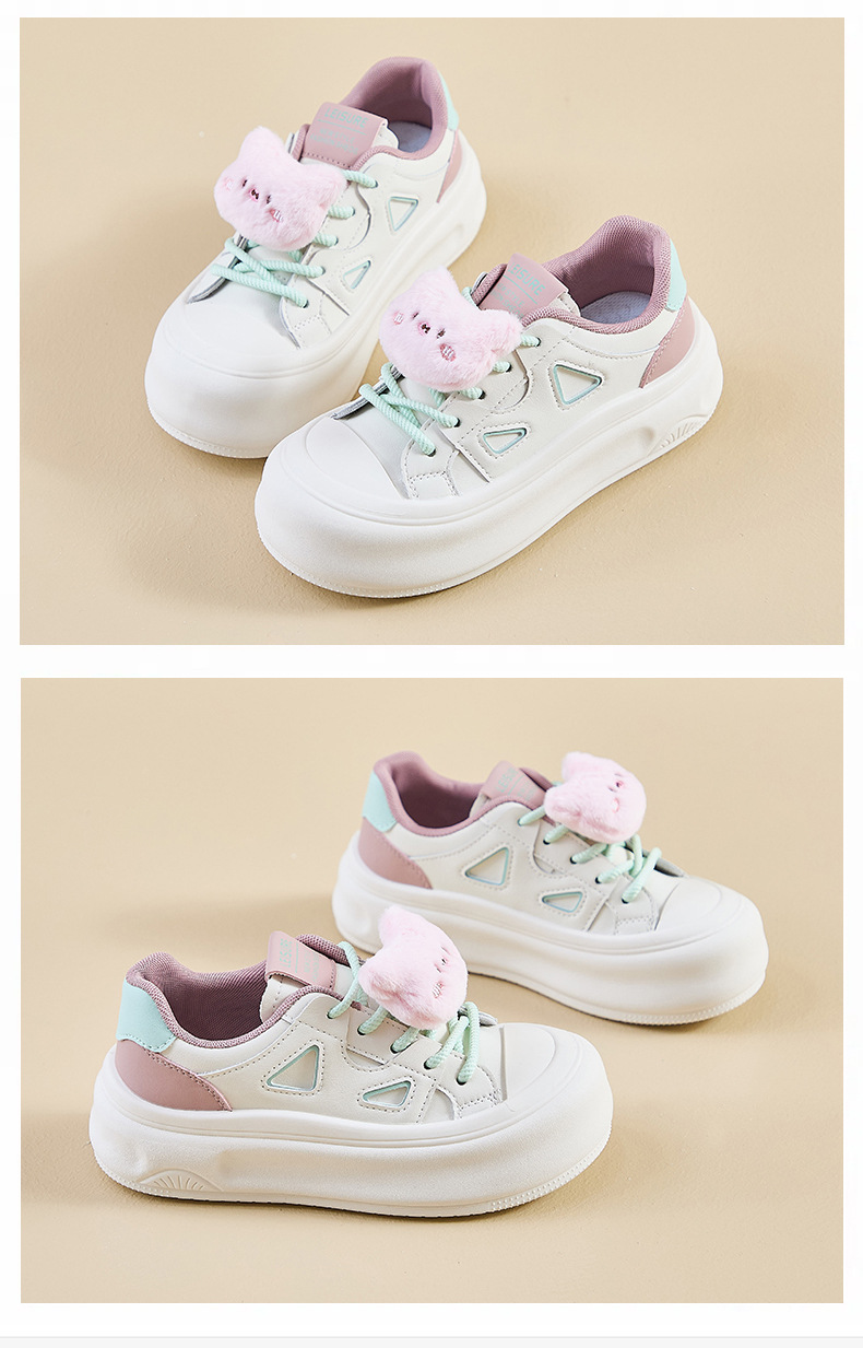 2024秋季小白鞋新款韩版ins女学生厚底增高运动板鞋休闲街拍MXD08详情23