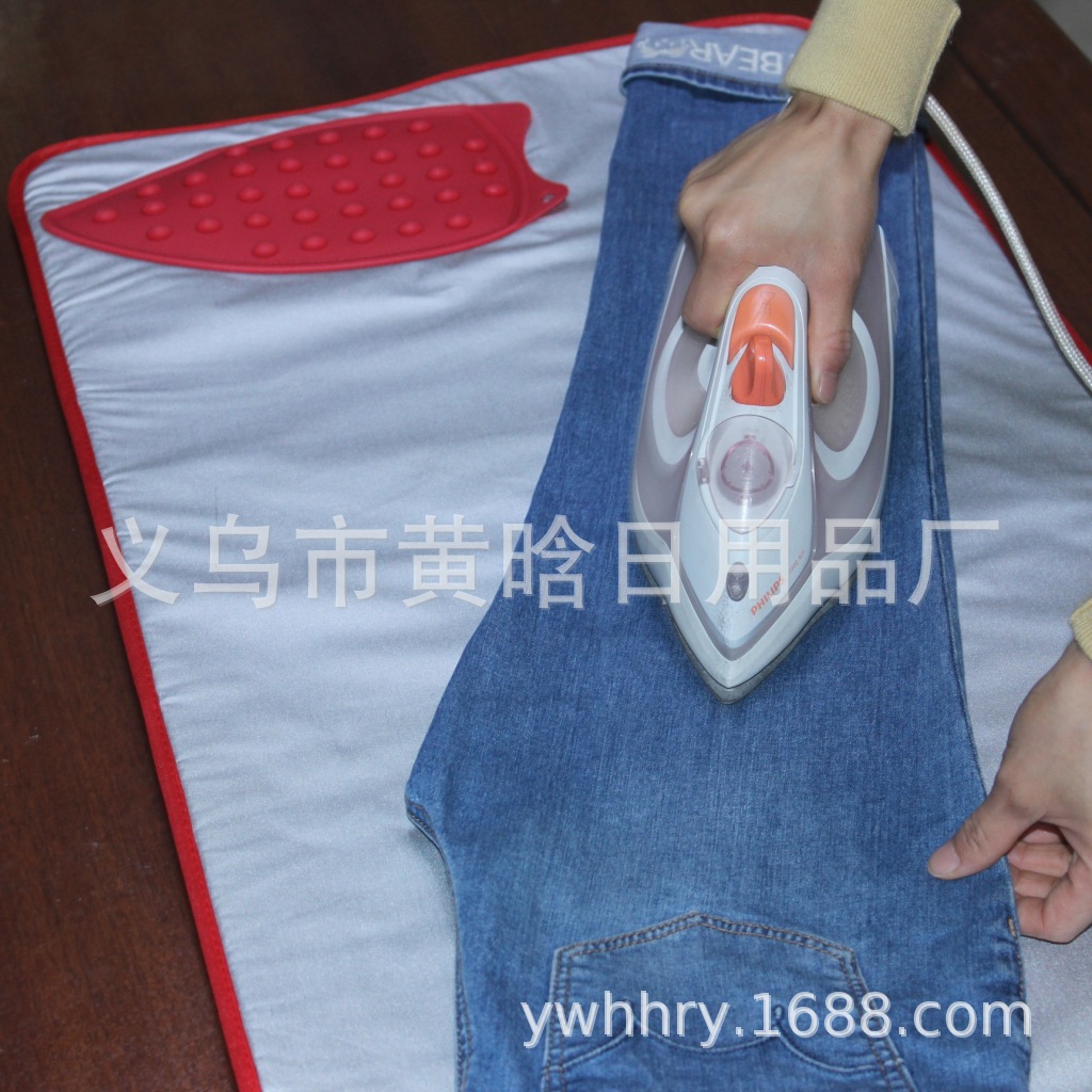 【LOVELY HOME】【 Chi Jia 】 Clothing Ironing Pad Silicone Ironing Pad All-Cotton Silver-coated High-temperature Resistant Ironing Pad Foldable Portable Ironing pad Home Ironing pad pic 9