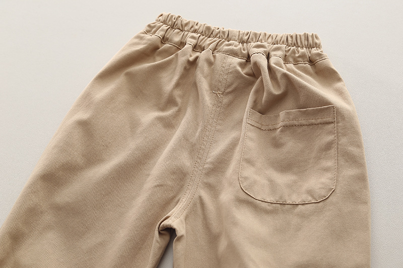 儿童裤子童装男童2024秋季新款批发 中小童男孩长裤 一件代发定制详情7