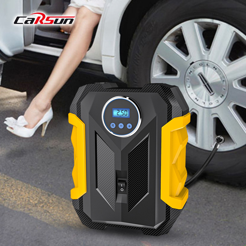 车载充气泵智能数显电动车打气泵迷你汽车充气泵小轿车轮胎充气泵详情17