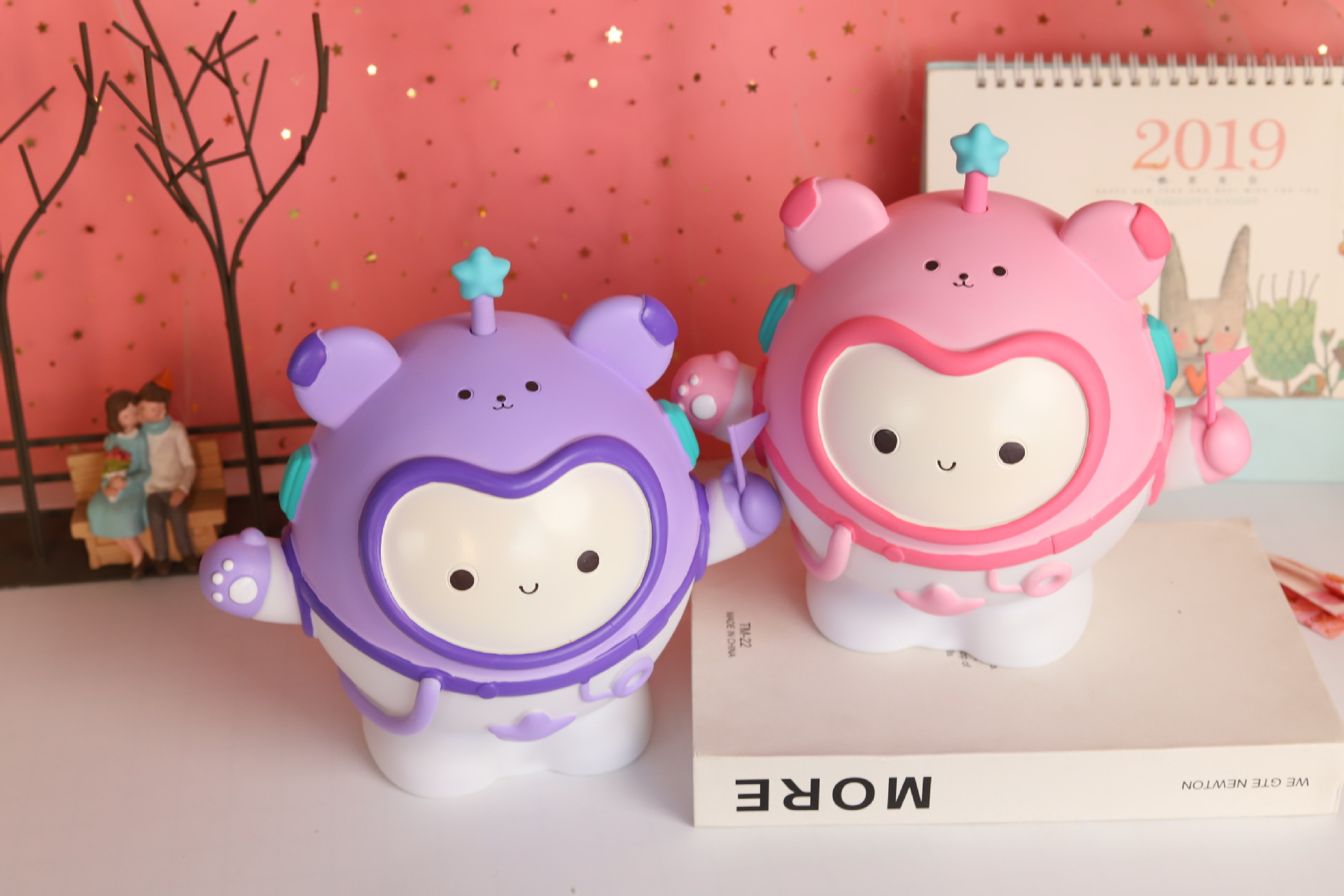 存钱罐桌面可爱大容量可进可出卡通搪胶储蓄罐礼物存钱罐详情18