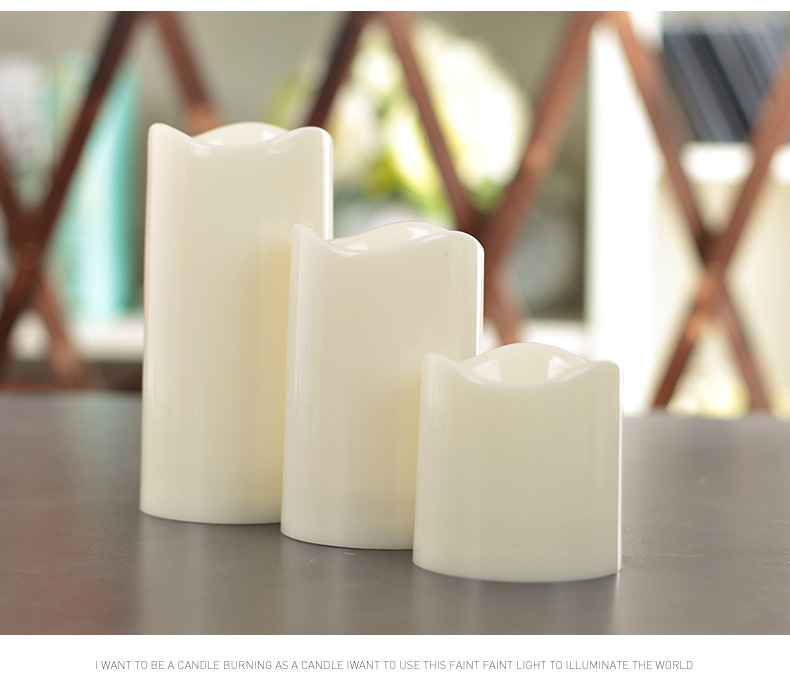 Creative led electronic candle lamp simulation 18-key intelligent remote control candle decorative handicraft display item pic 3