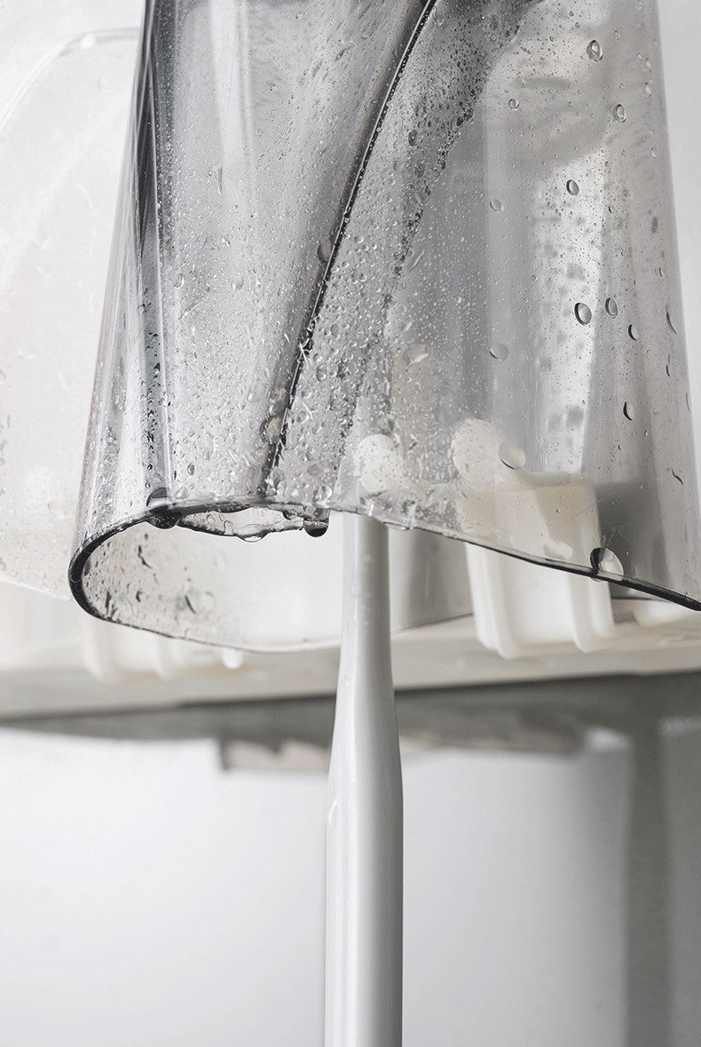 Creative socket tooth brushing cup, Japanese mouthwash cup, creative transparent toothbrush cup, couple tooth cups, simple tooth cylinder pic 11