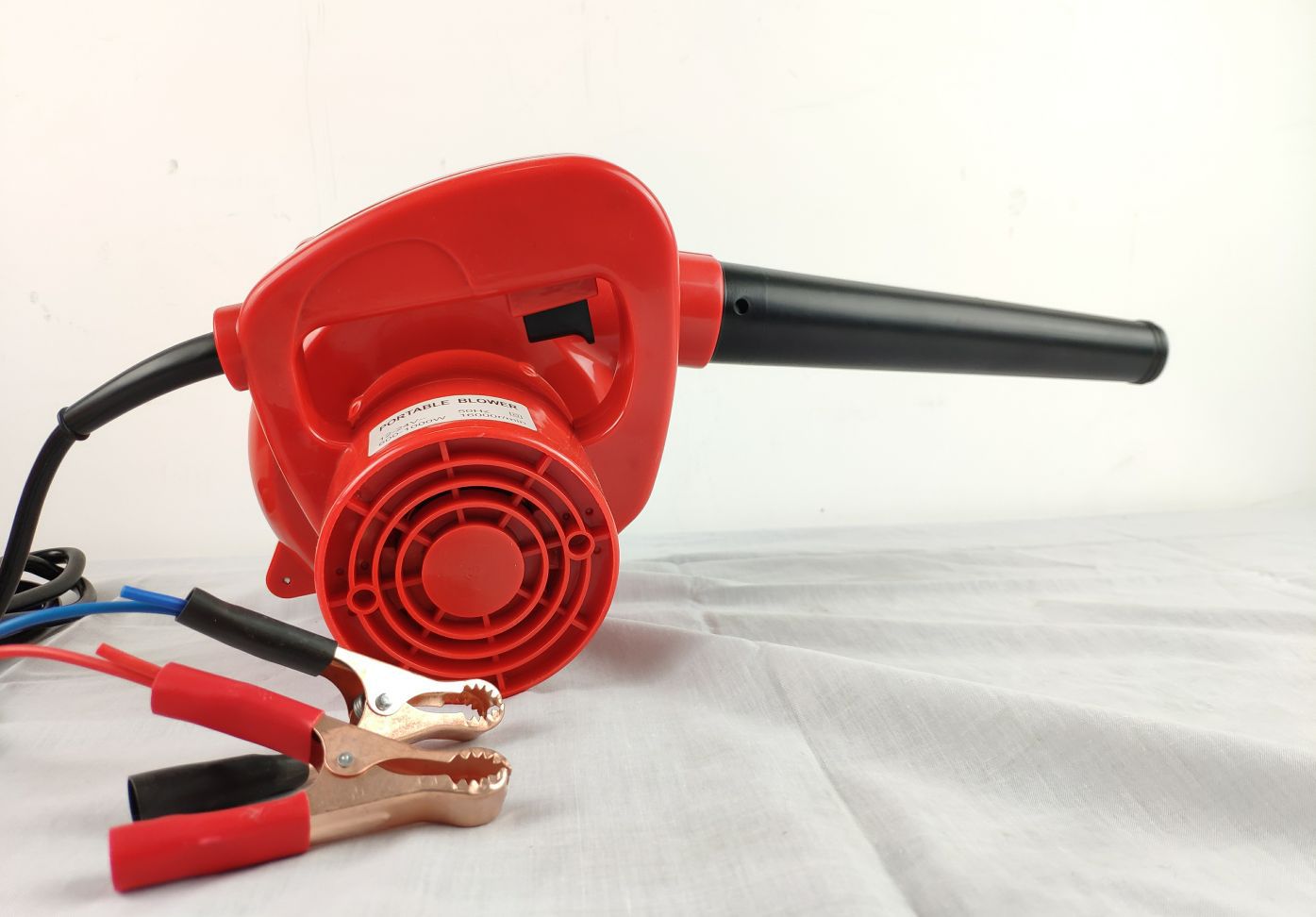 12V - 24V battery-powered electric hair dryer, high-power vehicle-mounted blower, 600W agricultural powder sprayer, dual-purpose for blowing and suction pic 7