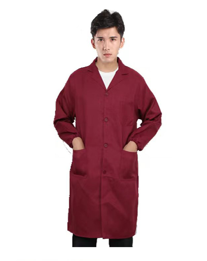 工作服蓝大褂定制LOGO长袖劳保服罩衣迷彩大褂防尘服批发搬运服详情14