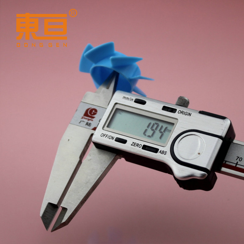 Φ387Y2A blue 38 seven-blade paddle with head, propeller, fan blade, toy fan blade, small making parts pic 1