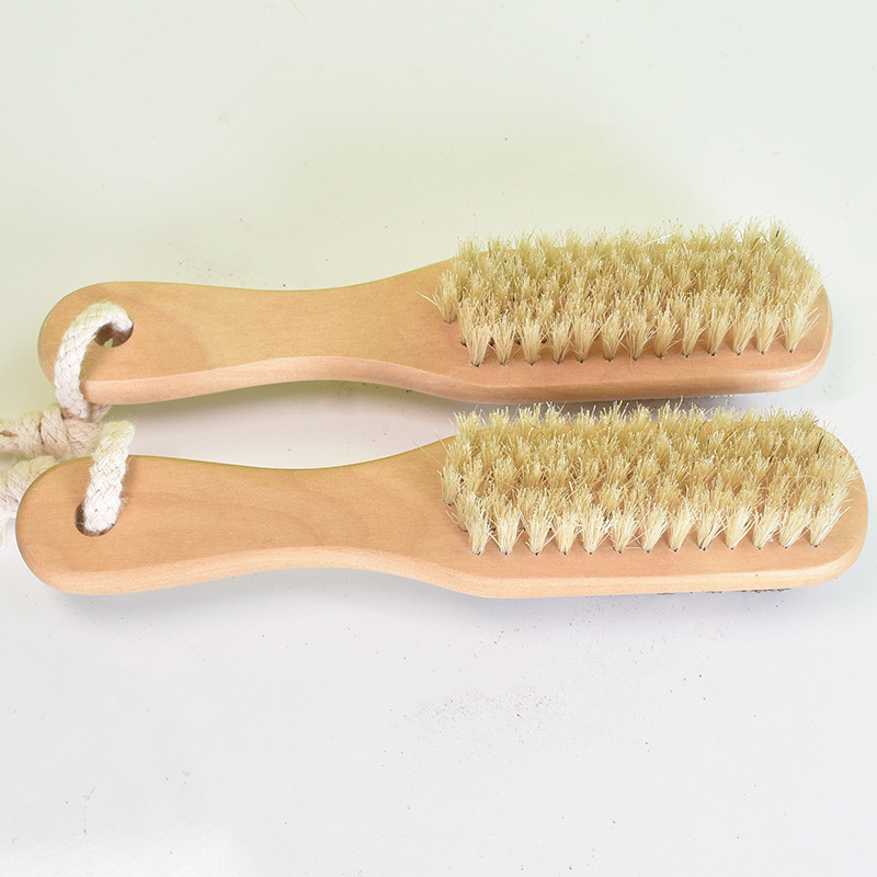 源头工厂猪鬃毛双面浮石刷挫脚板多功能足部清洁磨脚石轻松去老茧详情32
