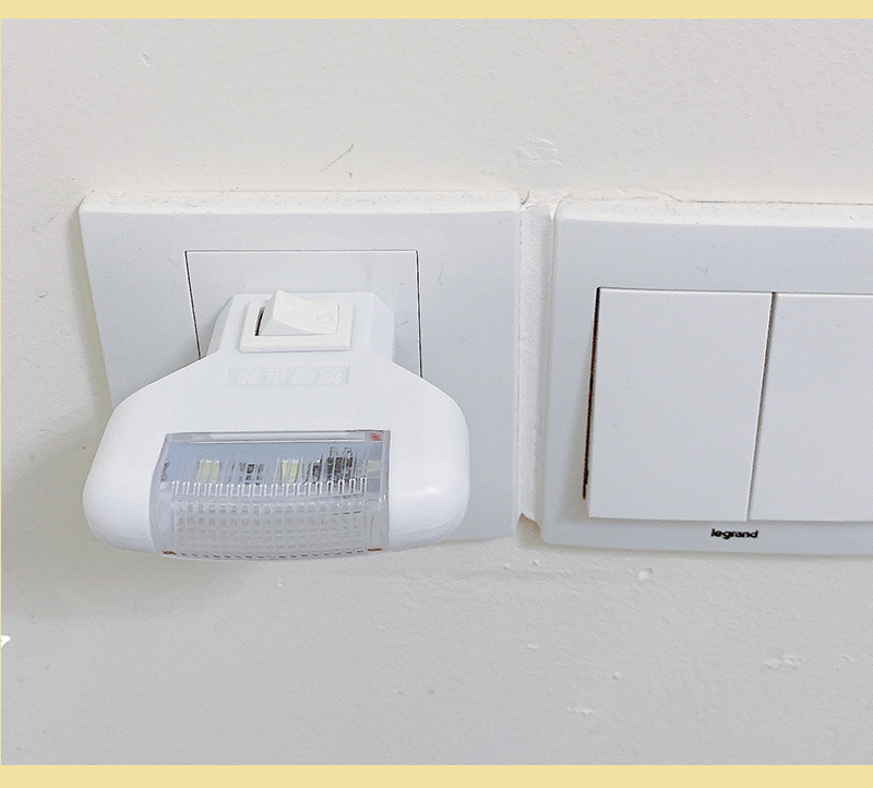 1w led小夜灯卧室创意礼品床头灯护眼带开关光感插电婴儿睡眠灯详情8