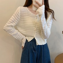 New Spring/Summer 2025 round-neck knitted sweater for women, Korean style, versatile, dopamine, youthful and gentle style, cardigan for women pic 29