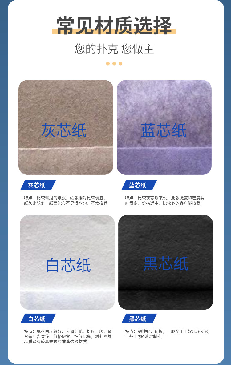 扑克牌定制厂家小批量扑克牌定做广告扑克礼品宣传纸牌卡牌印刷详情15