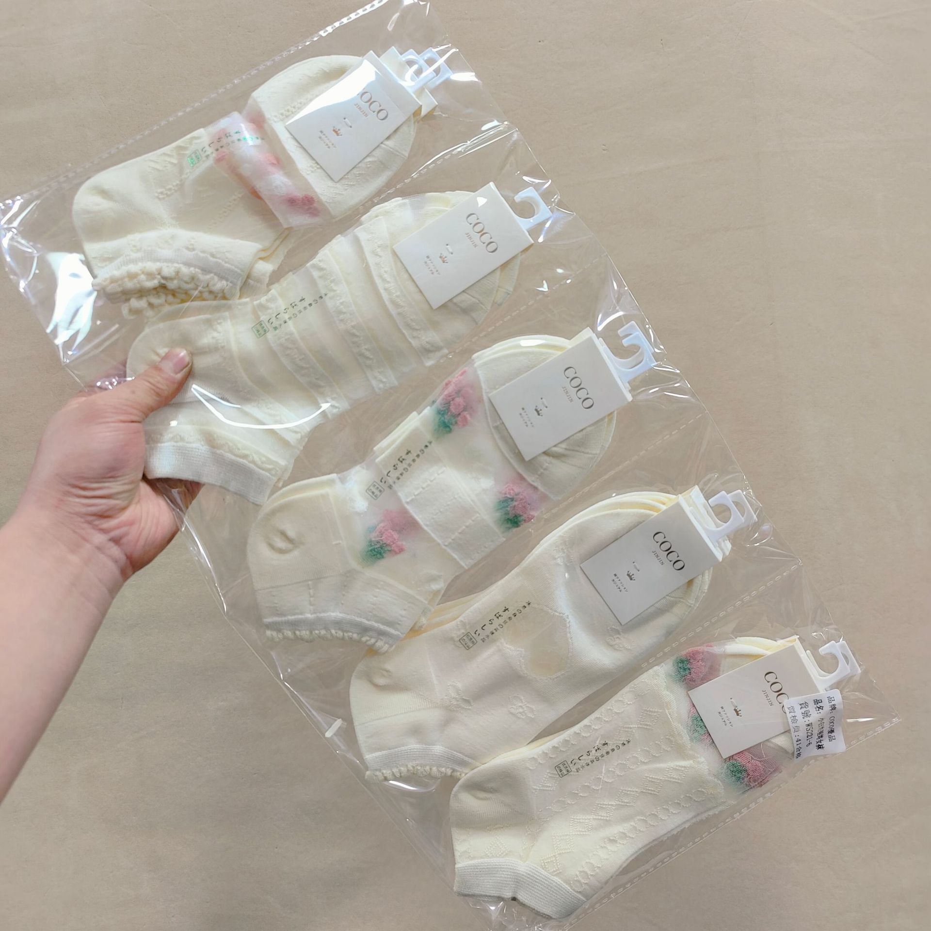 夏季女士超薄空调袜桑蚕丝船袜短袜网眼透气潮袜洛丽塔女时尚袜子详情19