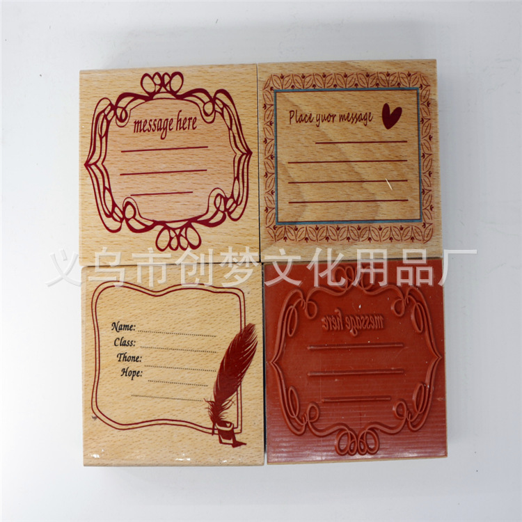 Large wooden seals for letters, wooden seals pic 3