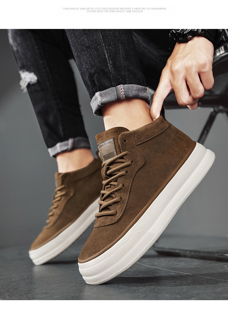 男鞋2024新款秋季复古休闲工作上班鞋子韩版百搭男士运动板鞋大码详情34