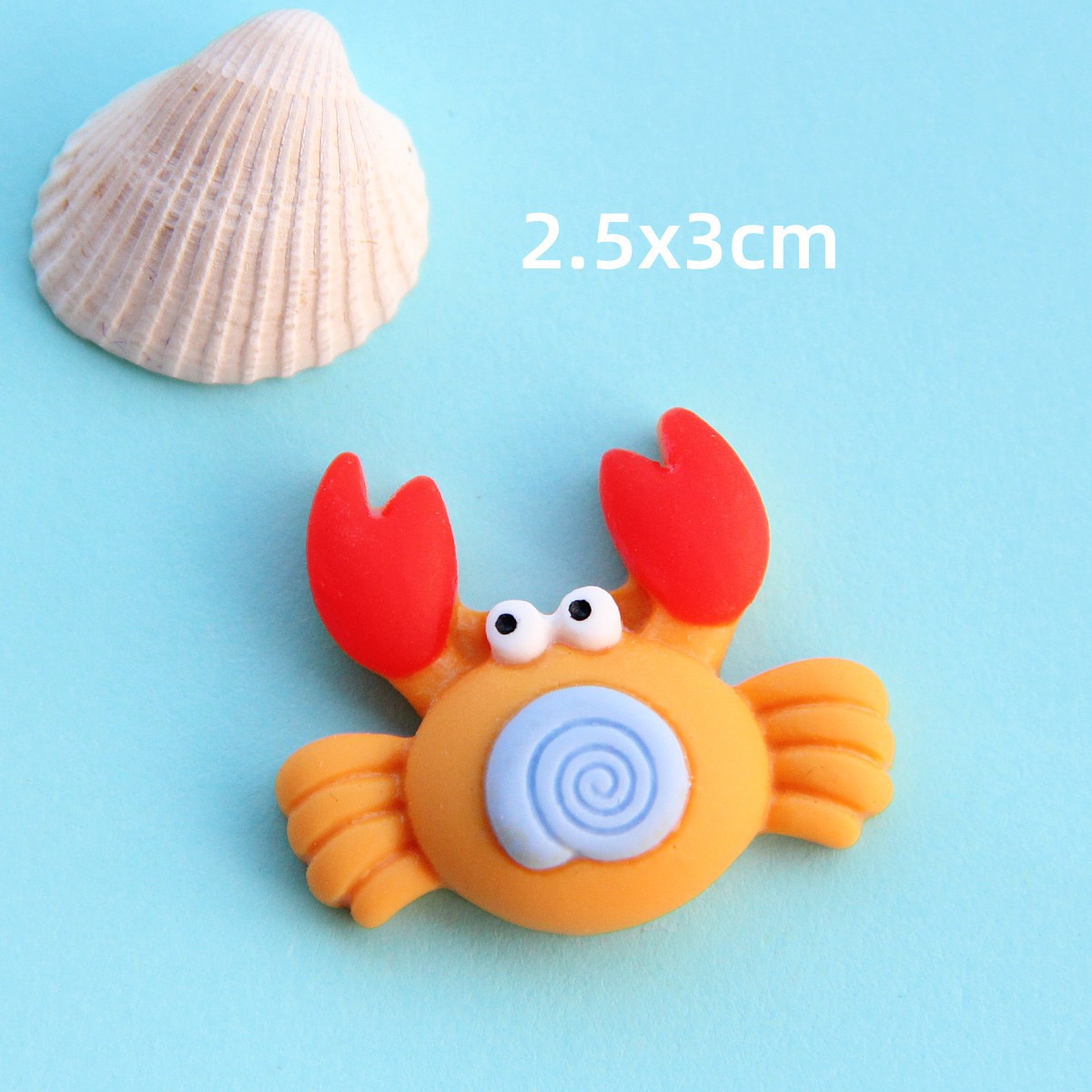 海洋风diy树脂配件咕卡配饰奶油胶发夹饰品配件跨境爆款详情7