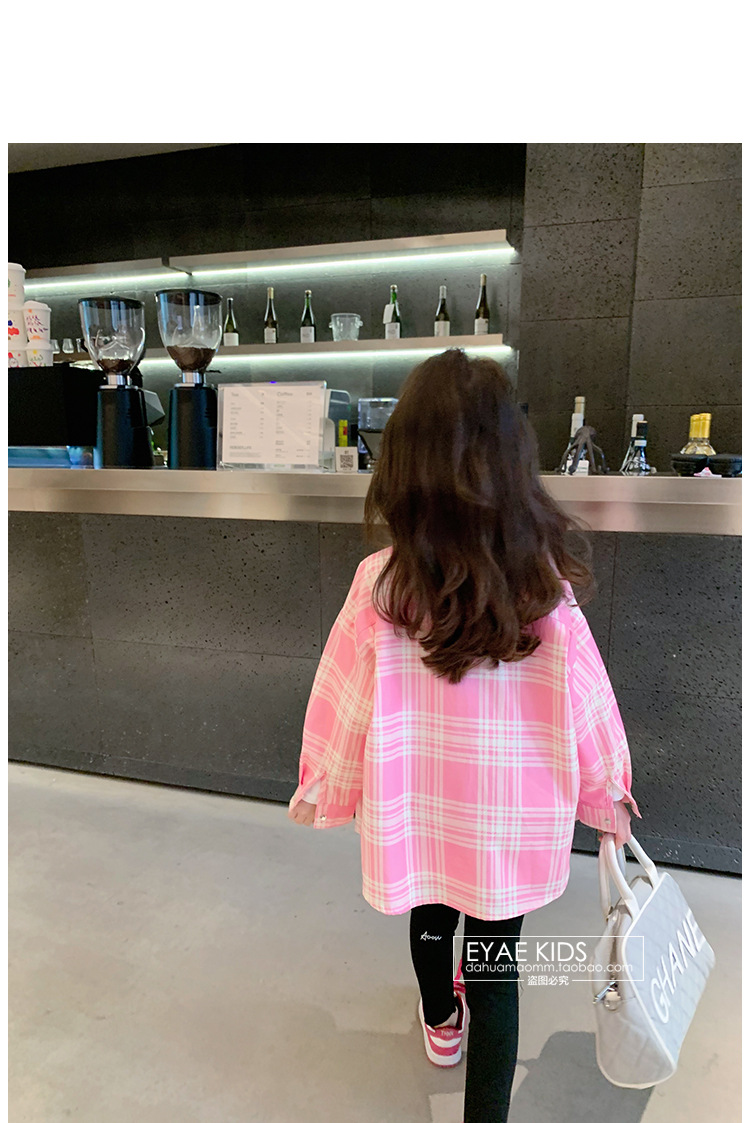 2024春装新款女童衬衣儿童衬衫洋气早春休闲长袖宝宝条纹上衣详情18