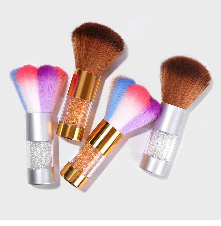 shanilak ultra-thin semi-attached nail pads, special nail straps with diamonds, acrylic seven-color nail care tools, multi-functional cleaning brushes, and edge care brushes pic 7