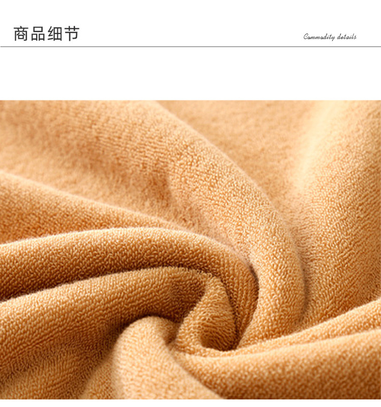 新款外贸大尺寸浴巾吸水男女通用100%纯棉加厚大浴巾套装详情14
