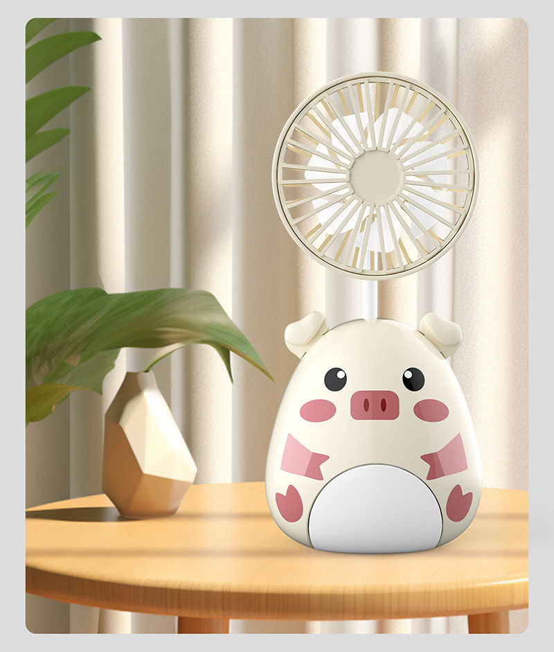 新款台式小风扇迷你桌面便携充电usb学生桌面大风力礼品厂家代发详情6