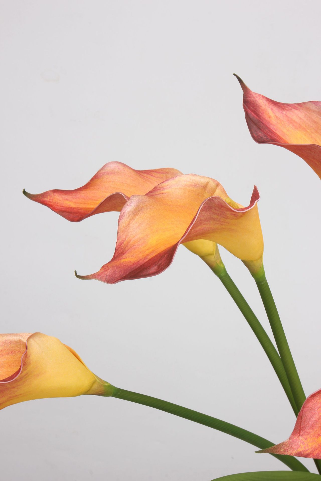 工厂直销 EVA马蹄莲仿真花海芋手感假花单枝婚庆家居插花配材道具详情36