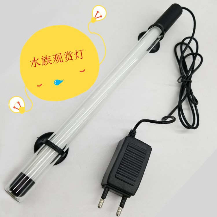 T4 Aquarium fish tank ornamental light tube, aquarium fluorescent lamp, glass, suitable for freshwater and seawater fish tanks pic 18