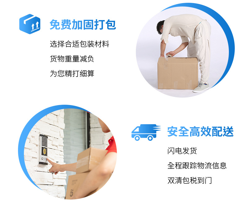 国际物流货运代理美英德国海运美森海运以星美国专线双清包税到门详情7