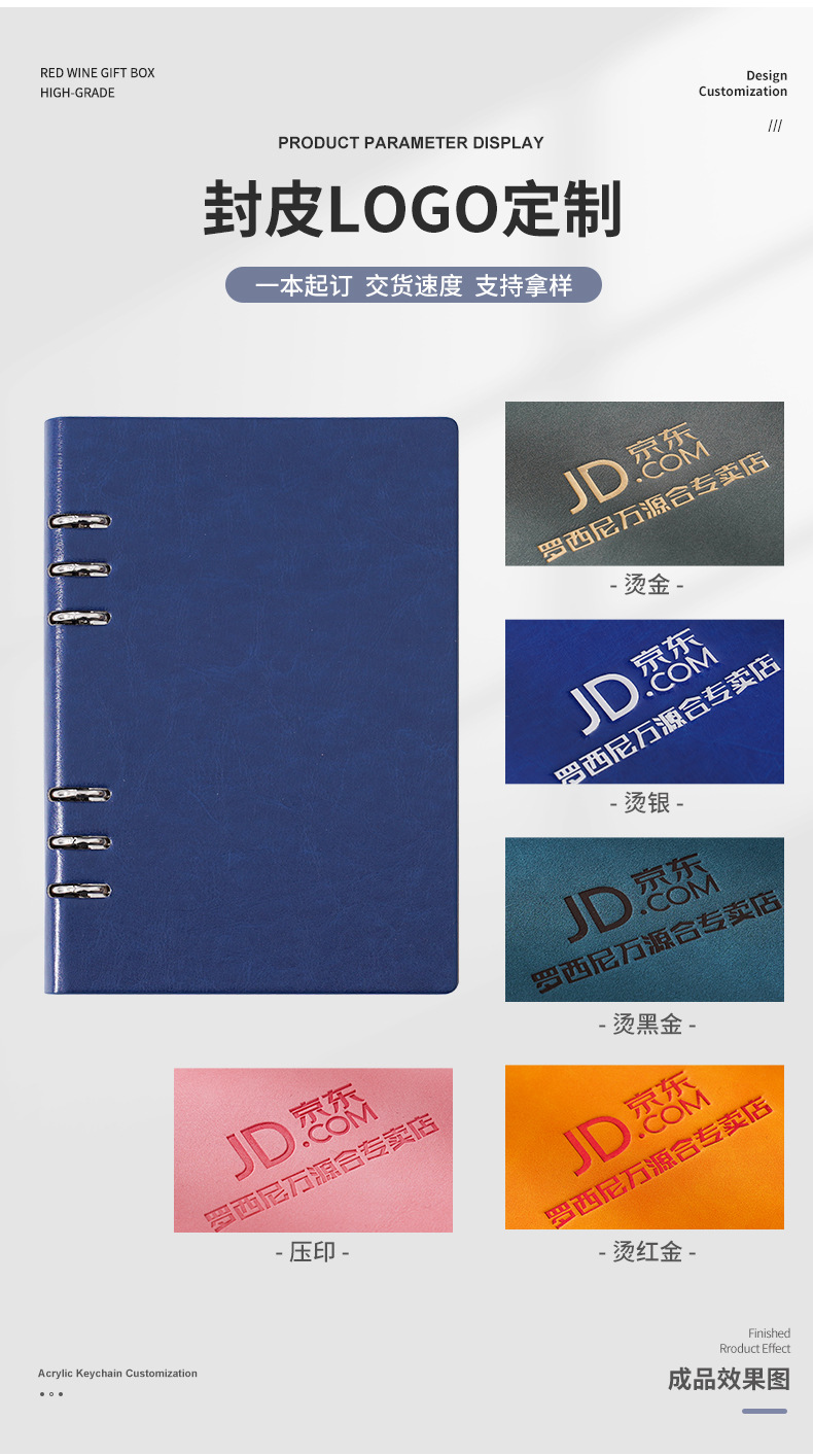 A six-hole loose-leaf notebook, a loose-leaf replacement record group notebook for the three meetings and one lesson pic 13