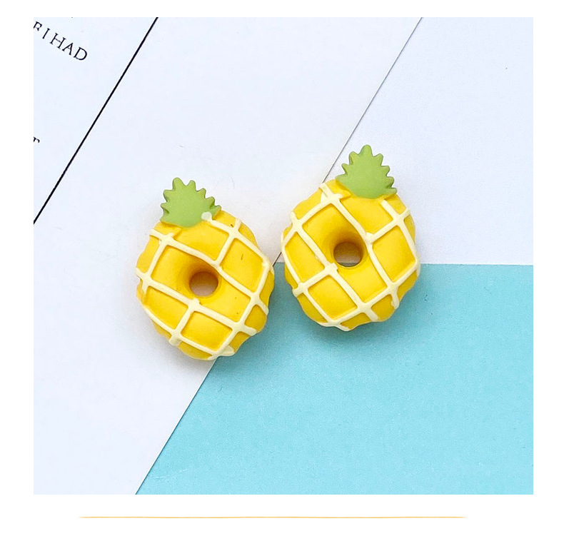 Pastoral style doughnuts, sweet and creative diy accessories, resin parts, homemade cream glue phone case materials wholesale pic 27