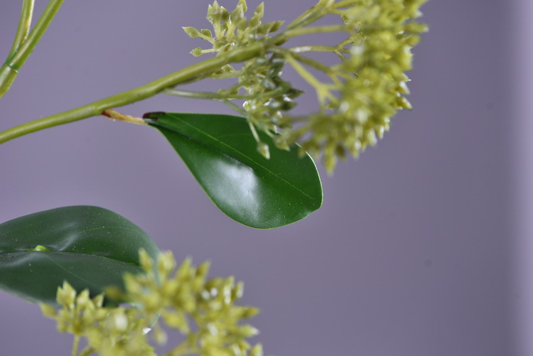 Artificial flower bouquets, flower arrangements, green plants, Dingding grass, artificial flowers, living room ornaments, decorative items, plastic flowers, photography props, silk flowers, artificial plants pic 25