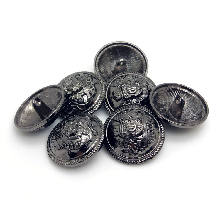 Wholesale of buttons: Black buttons, high-end metal, British-style coat buttons, gun-colored suit sweaters, golden buttons pic 6